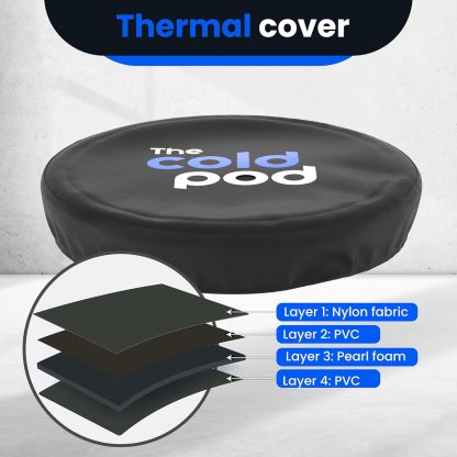 The Cold Pod Ice Bath Tub for Athletes with Cover