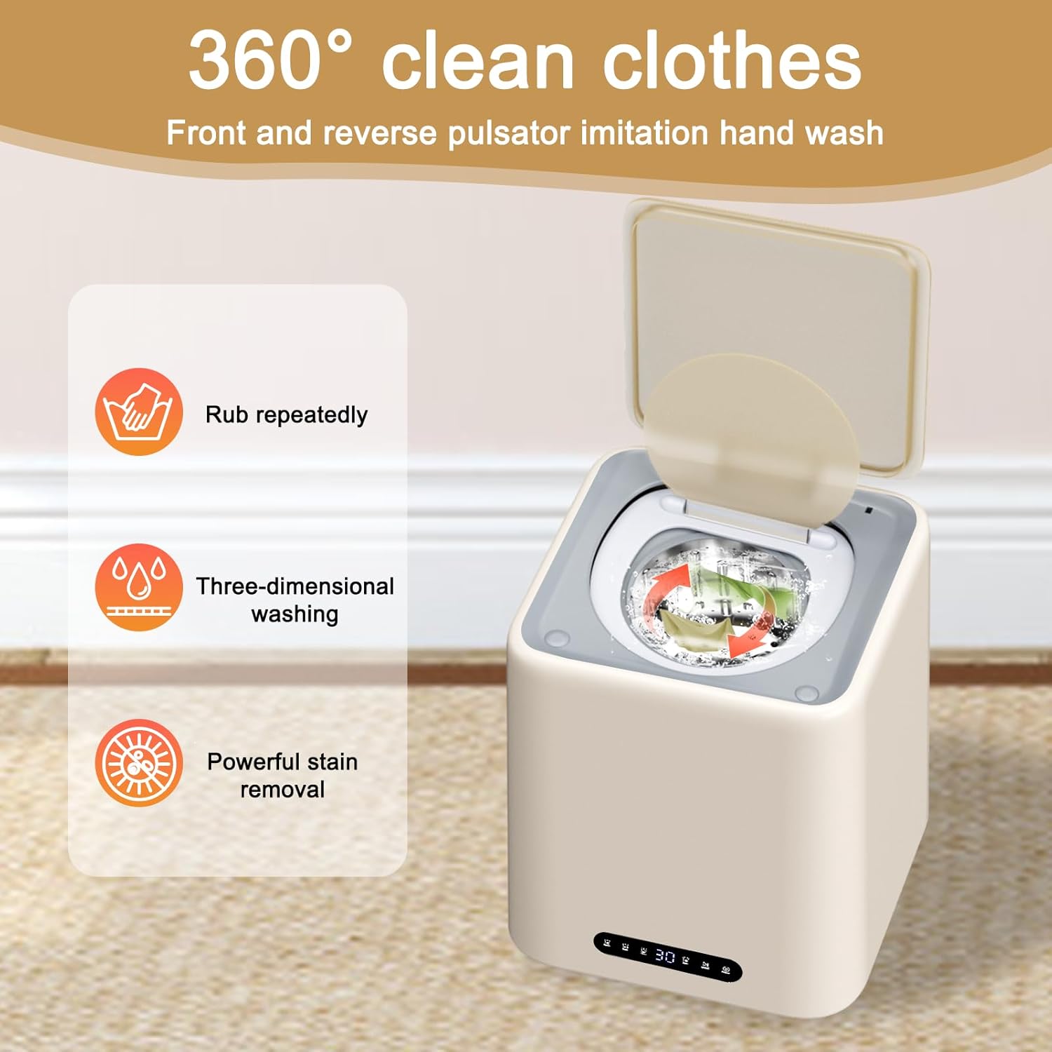 Ponzyeet automatic underwear washing machine