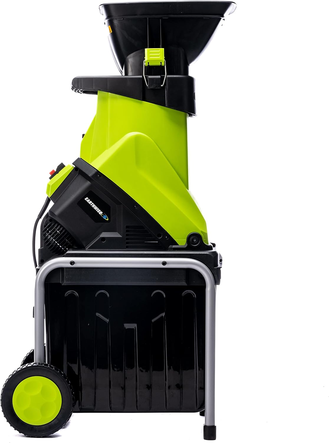 Earthwise 15-Amp Garden Corded Electric Chipper, Collection Bin