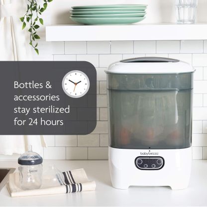 Baby Brezza Bottle Sterilizer and Dryer Advanced – Electric Steam Sterilization Machine Universal Sterilizing