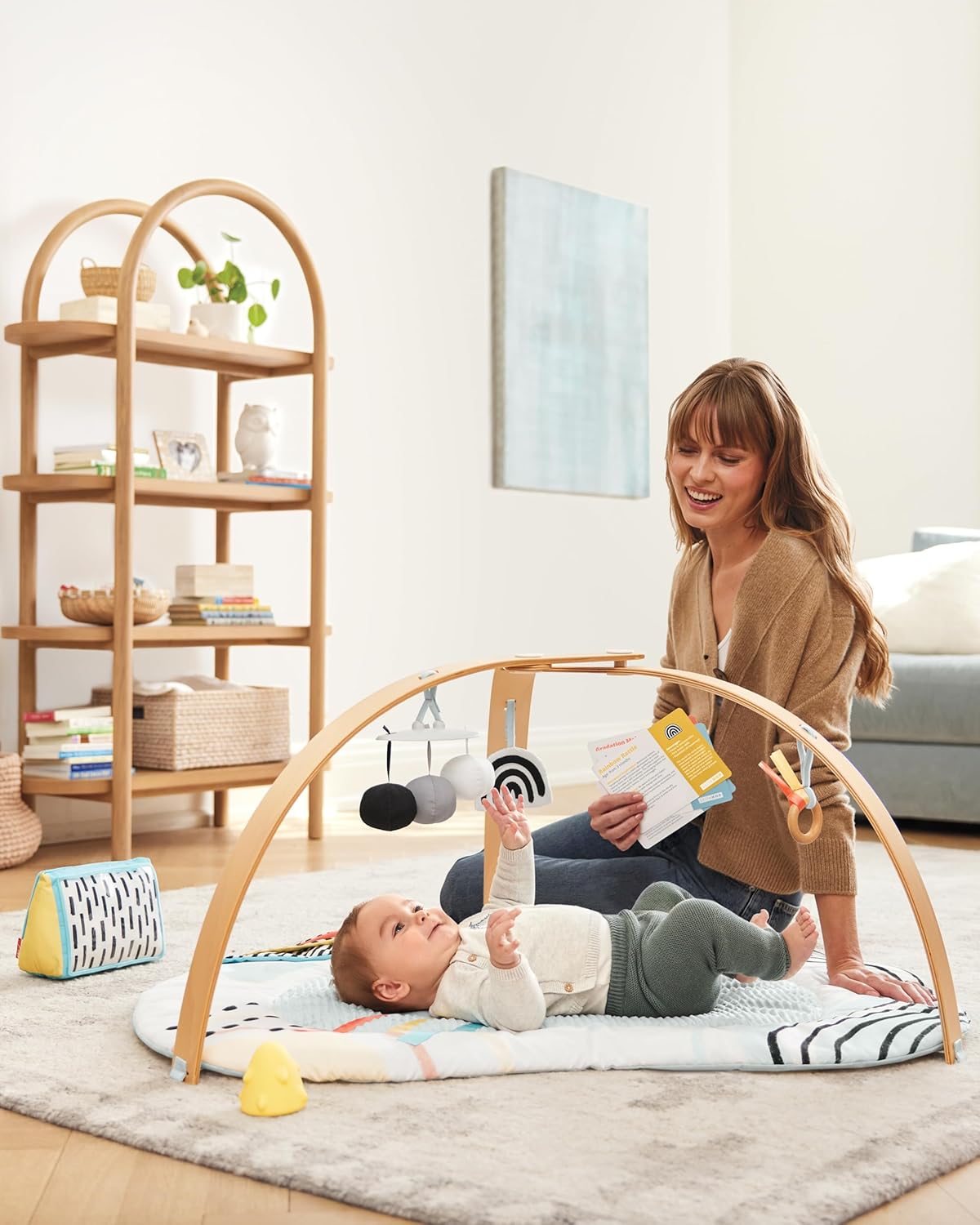 Skip Hop Baby Play Gym Montessori Inspired, Infant Playmat, Discoverosity