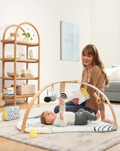 Skip Hop Baby Play Gym Montessori Inspired, Infant Playmat, Discoverosity