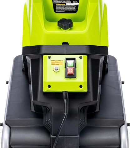 Earthwise 15-Amp Garden Corded Electric Chipper, Collection Bin