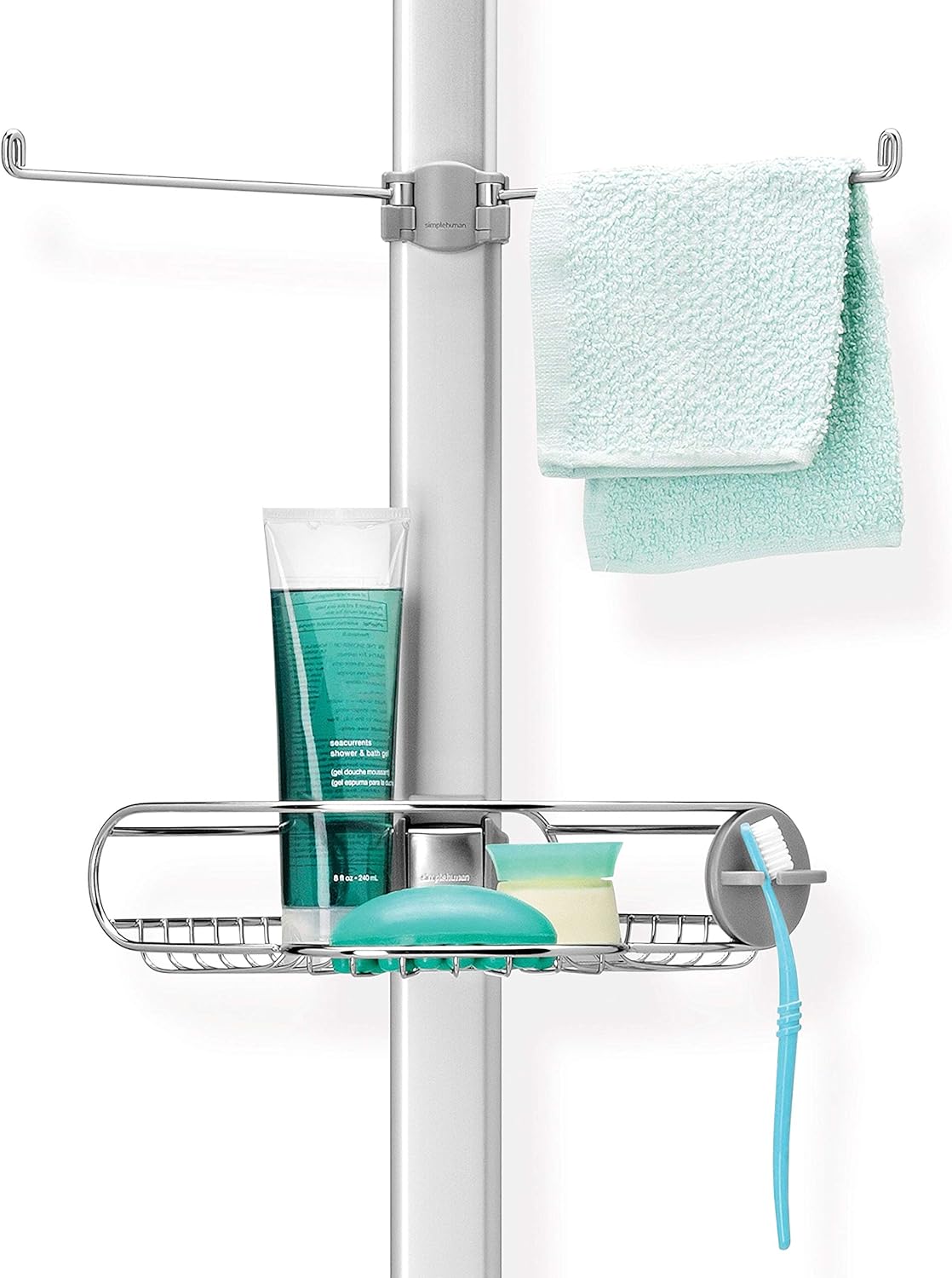 Simplehuman 9' Tension Pole Shower Caddy