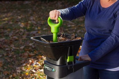 Earthwise 15-Amp Garden Corded Electric Chipper, Collection Bin
