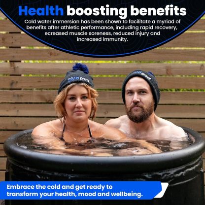 The Cold Pod Ice Bath Tub for Athletes with Cover