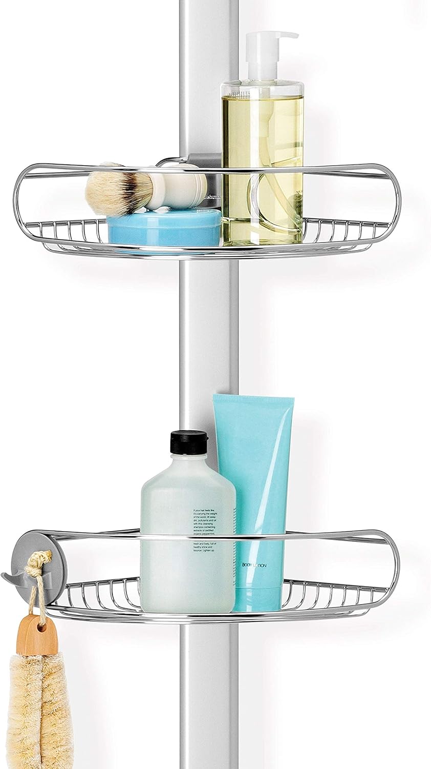 Simplehuman 9' Tension Pole Shower Caddy