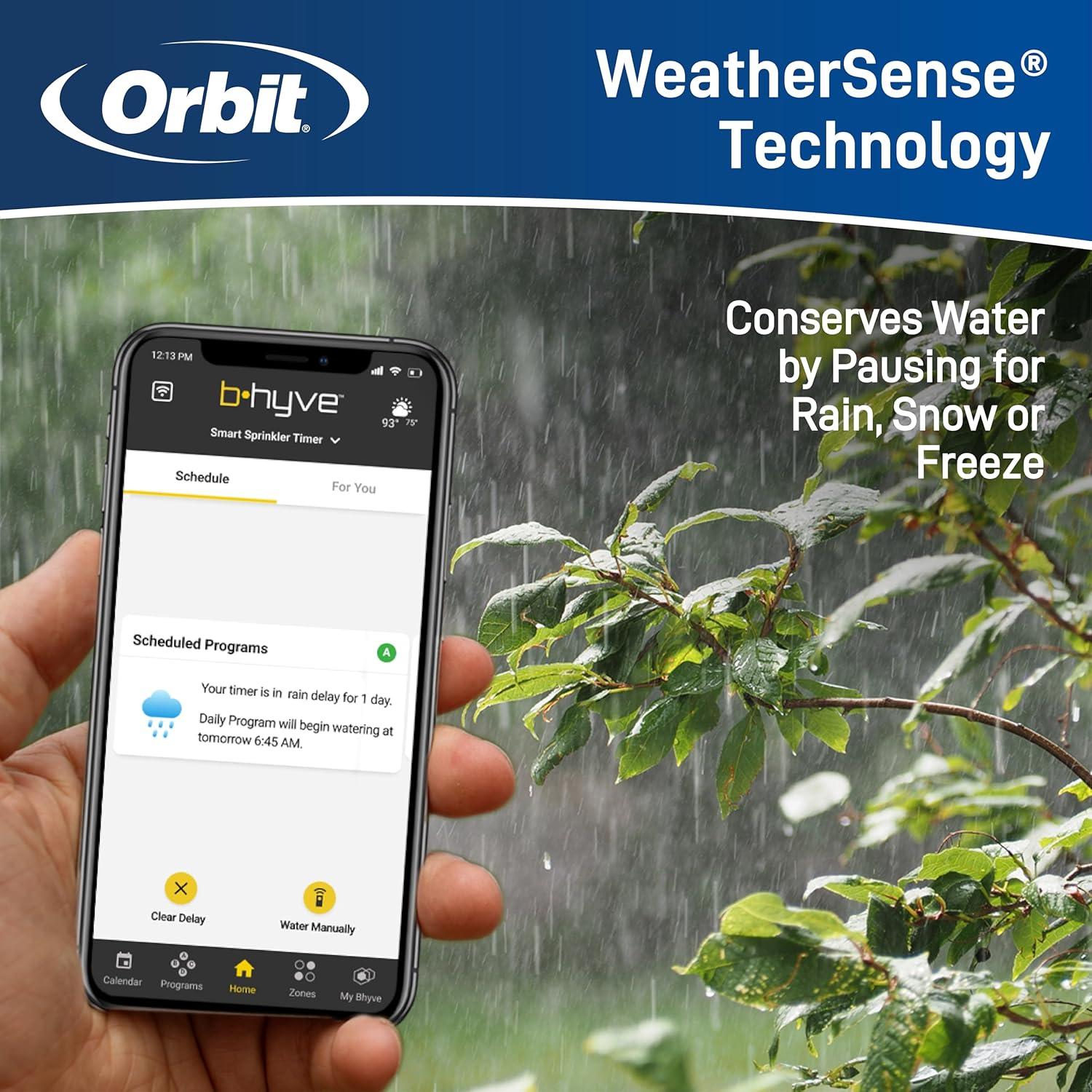 Orbit Smart Indoor/Outdoor 6-Station WiFi Sprinkler System Controller