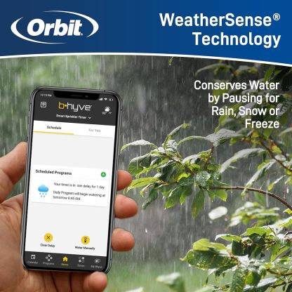 Orbit Smart Indoor/Outdoor 6-Station WiFi Sprinkler System Controller