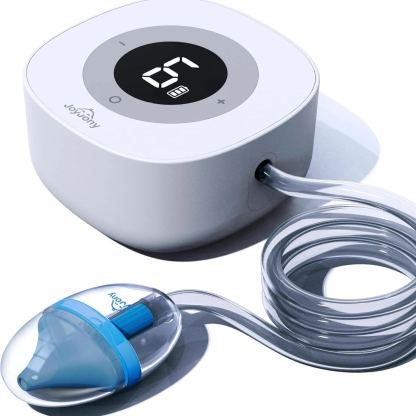‘SnotMax’ Nasal Aspirator - Advanced Hospital Grade 10X Suction - Rechargeable Nose Sucker Electric Snot Booger Cleaner for Newborn Infant Toddler Kids & Adults