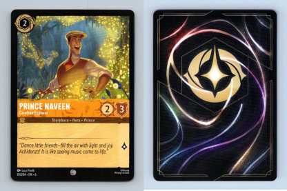 Prince Naveen #10/204 Lorcana Into The Inklands 2024 Disney Common TCG-Breakoutcards