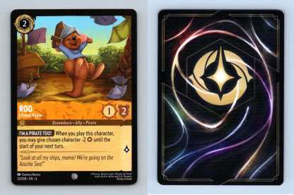 Roo #23/204 Lorcana Into The Inklands 2024 Disney Common TCG-Breakoutcards
