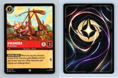 Kakamora #105/204 Lorcana Azurite Sea 2024 Disney Common TCG