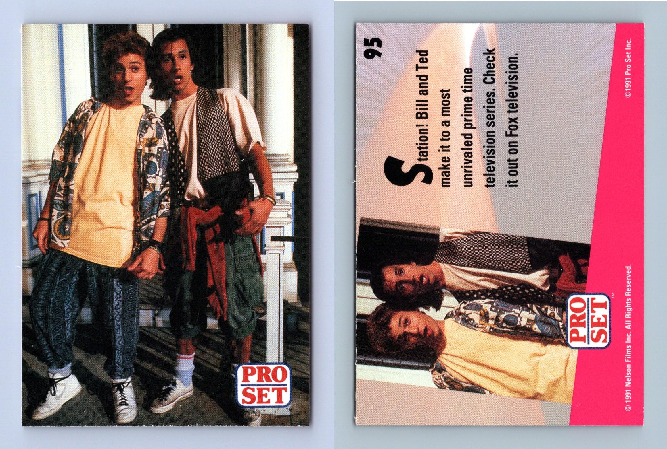 Bill & Ted's Most Atypical Movie Trading Cards 1991 Pro Set - Sealed 36 Pack Box