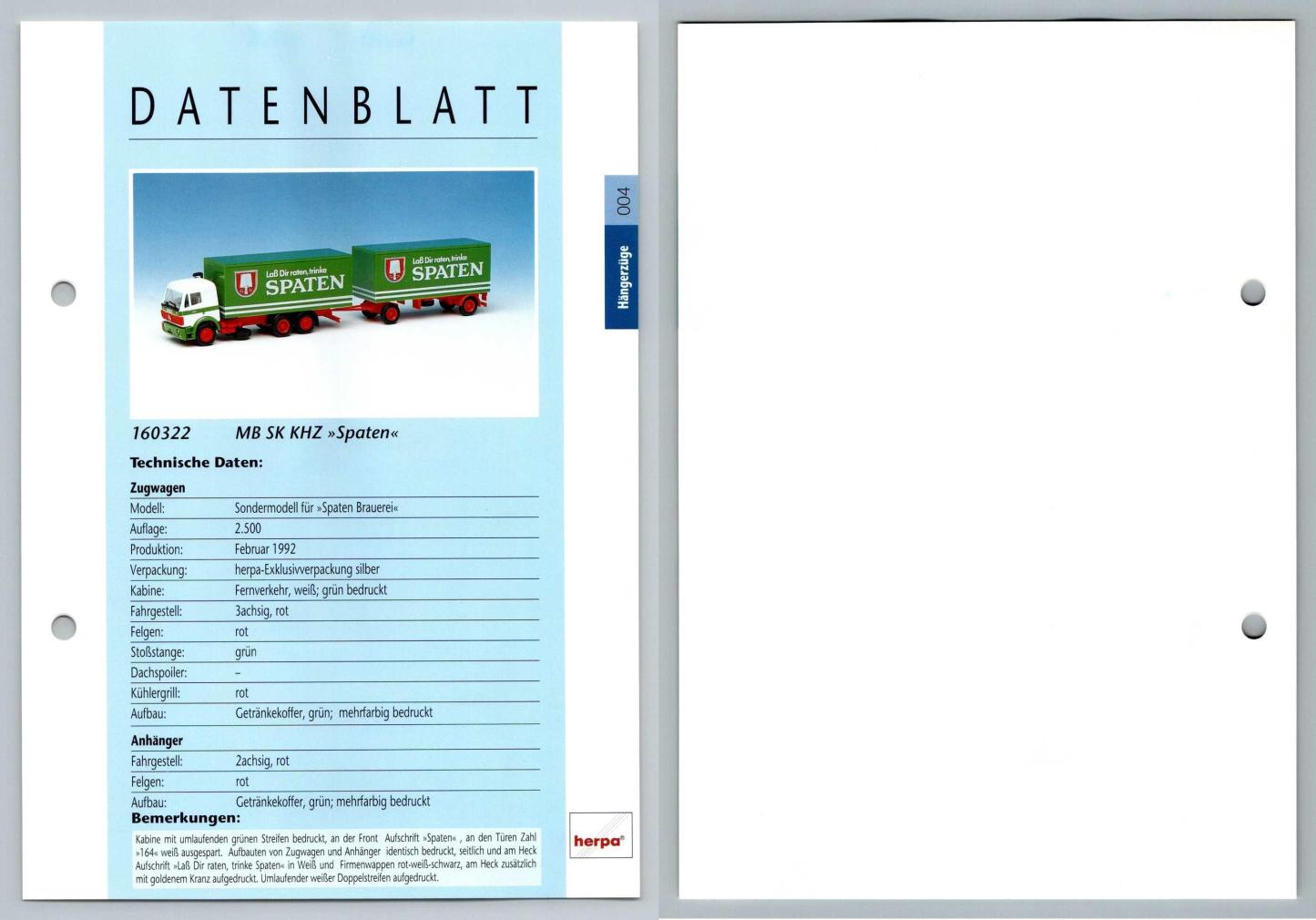 MB SK KHZ Spaten #4 Hangerzuge - Herpa Data Sheet-Breakoutcards