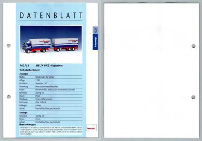 MB SK PHZ Rigterink #25 Hangerzuge - Herpa Data Sheet-Breakoutcards
