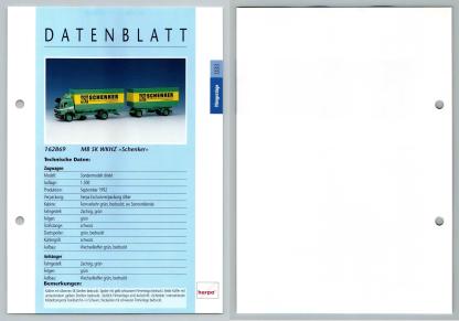 MB SK WKHZ Schenker #33 Hangerzuge - Herpa Data Sheet-Breakoutcards