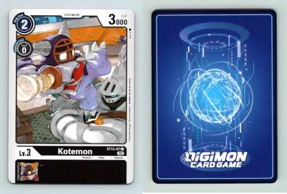Kotemon #ST13-07 RagnaLoardmon Common Digimon TCG-Breakoutcards