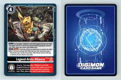 Legend-Arms Alliance #ST13-16 RagnaLoardmon Common Digimon TCG-Breakoutcards