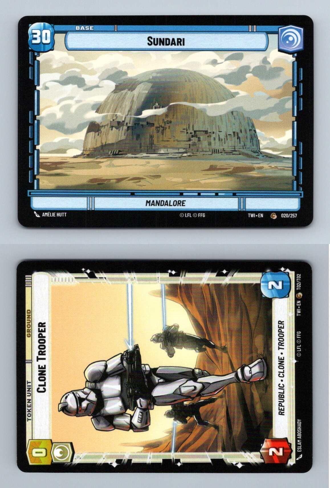 Sundari #020 - T02  Star Wars Unlimited Twilight Of The Republic 2024 Common TCG-Breakoutcards
