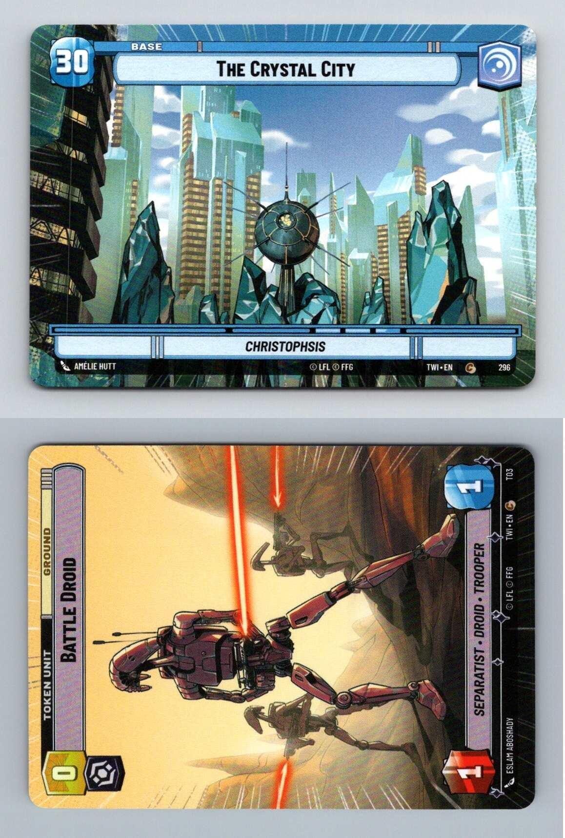 The Crystal City #296 TO3 Star Wars Unl. Twilight Republic Common Hyperspace TCG-Breakoutcards
