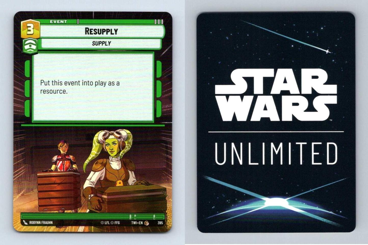 Resupply #395 Star Wars Unlimited Twilight Of The Republic Common Hyperspace TCG-Breakoutcards