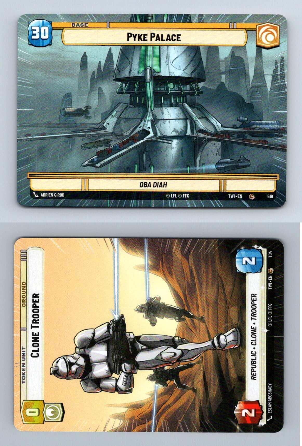 Pyke Palace #519 TO4 Star Wars Unlimited Twilight Republic Common Hyperspace TCG-Breakoutcards