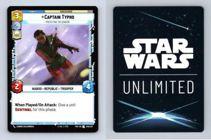 Captain Typho #46/257 Star Wars Unlimited Twilight Of The Republic Uncommon TCG-Breakoutcards