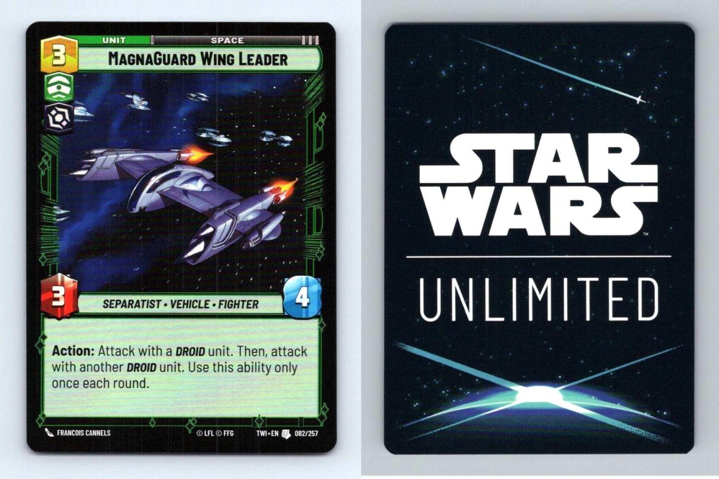 Magnaguard Wing Leader #082 Star Wars Unlimited Twilight Republic Uncommon TCG-Breakoutcards