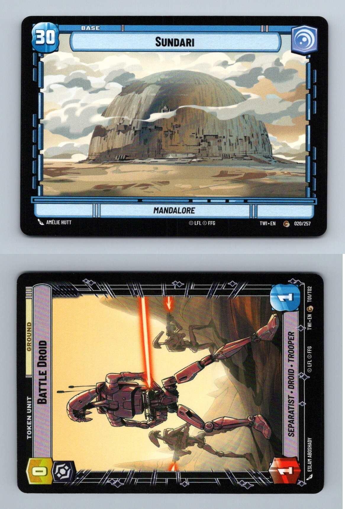 Sundari #020 - T01  Star Wars Unlimited Twilight Of The Republic 2024 Common TCG-Breakoutcards