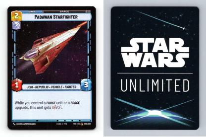 Padawan Starfighter #58 Star Wars Unlimited Twilight Of Republic Common Foil TCG-Breakoutcards