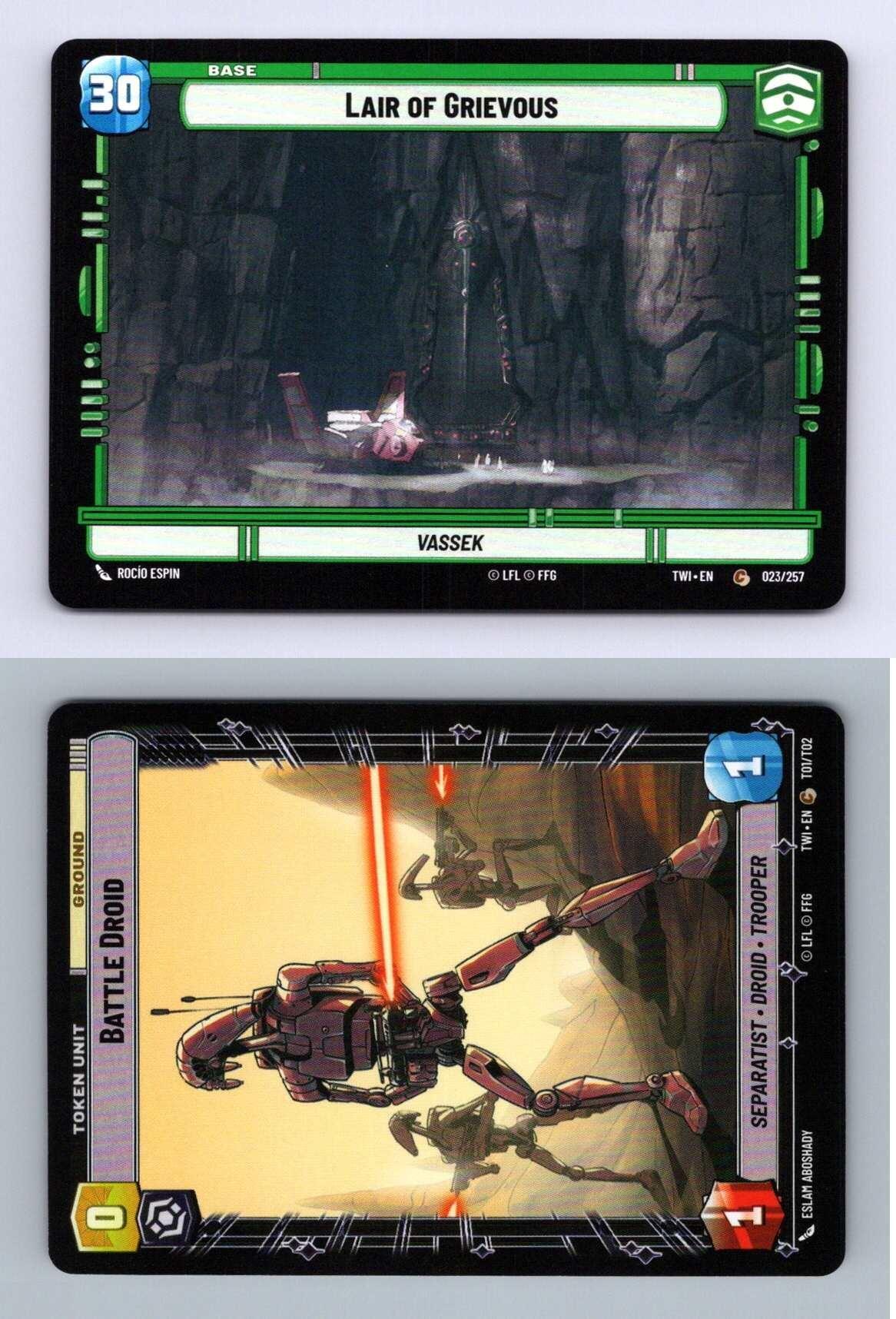 Lair Of Grievous #23 TO1 Star Wars Unlimited Twilight Of The Republic Common TCG-Breakoutcards