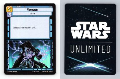 Vanquish #077 Star Wars Unlimited Twilight Of The Republic Common Foil TCG-Breakoutcards