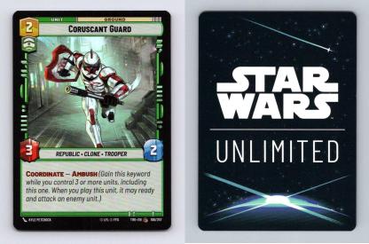 Coruscant Guard #106 Star Wars Unlimited Twilight Of Republic Common Foil TCG-Breakoutcards