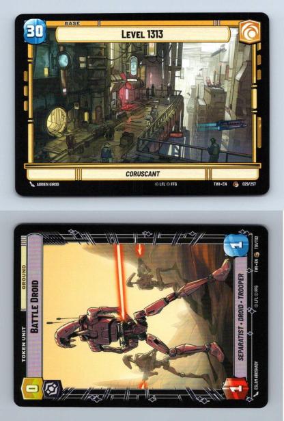Level 1313 #029 TO1 Star Wars Unlimited Twilight Of The Republic 2024 Common TCG-Breakoutcards