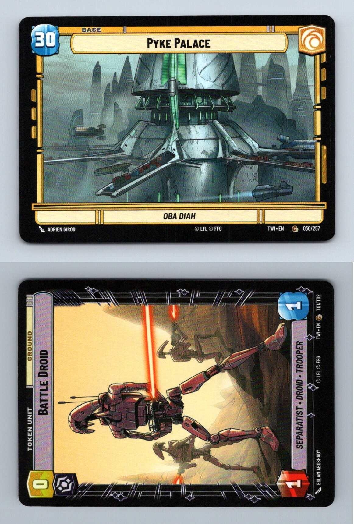Pyke Palace #30 TO1 Star Wars Unlimited Twilight Of The Republic 2024 Common TCG-Breakoutcards
