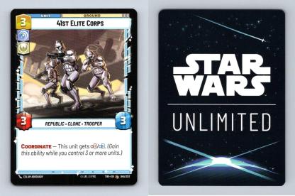 41st Elite Corps #045 Star Wars Unlimited Twilight Of The Republic Common TCG-Breakoutcards