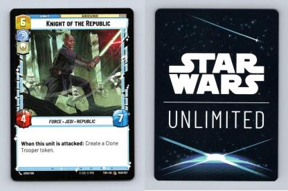 Knight Of The Republic #049 Star Wars Unlimited Twilight Of Republic Common TCG-Breakoutcards