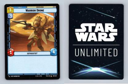Warrior Drone #57 Star Wars Unlimited Twilight Of The Republic 2024 Common TCG-Breakoutcards