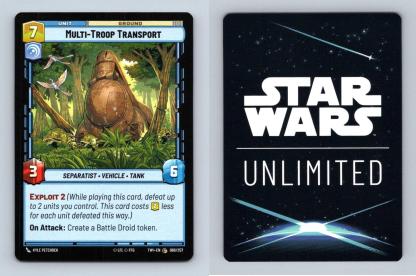 Multi-Troop Transport #066 Star Wars Unlimited Twilight Of Republic Common TCG-Breakoutcards