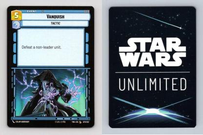 Vanquish #077/257 Star Wars Unlimited Twilight Of The Republic 2024 Common TCG-Breakoutcards