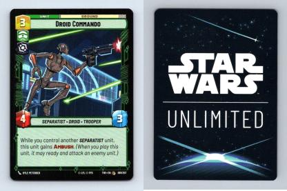 Droid Commando #081 Star Wars Unlimited Twilight Of The Republic 2024 Common TCG-Breakoutcards