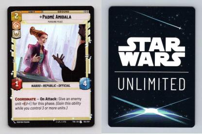 Padme Amidala #192 Star Wars Unlimited Twilight Of Republic Uncommon Foil TCG-Breakoutcards