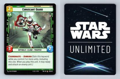 Coruscant Guard #106 Star Wars Unlimited Twilight Of The Republic Common TCG-Breakoutcards