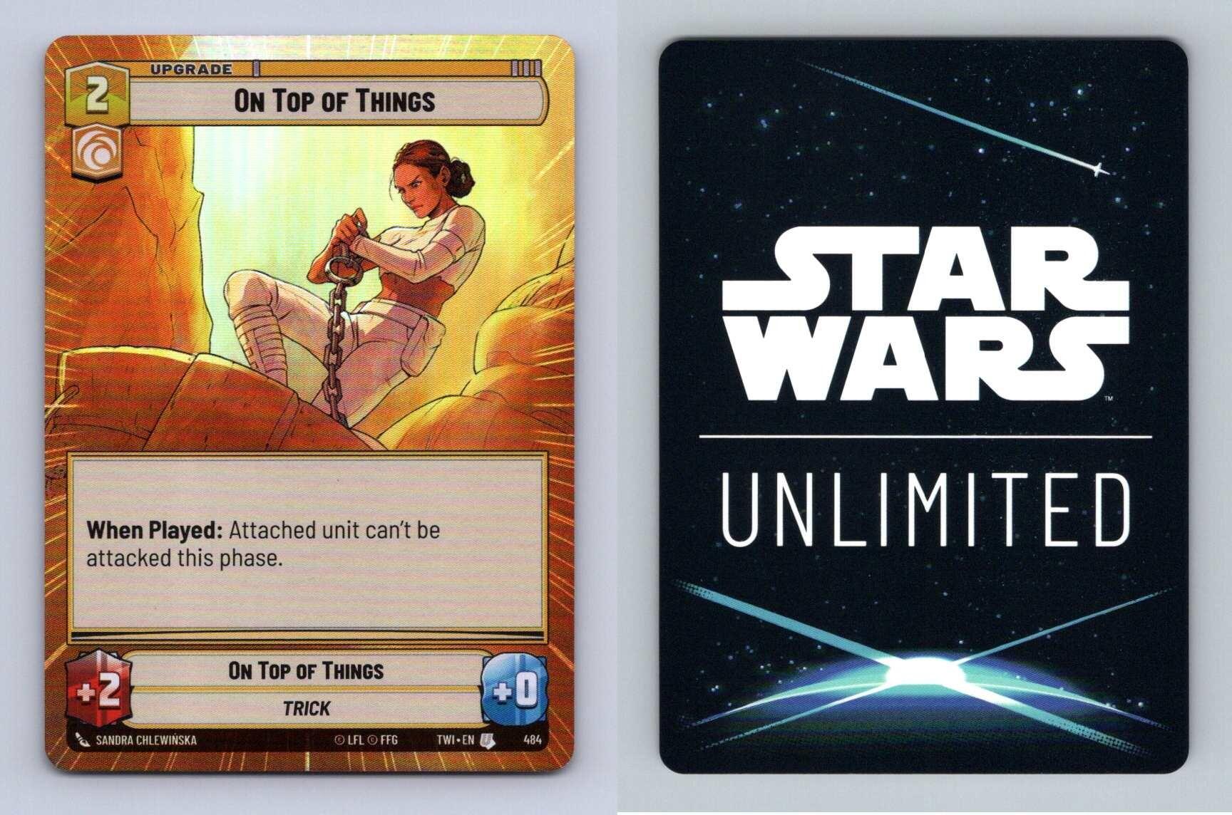 On Top Of Things #484 Star Wars Unl Twilight Republic Uncommon Foil Hyperspace-Breakoutcards