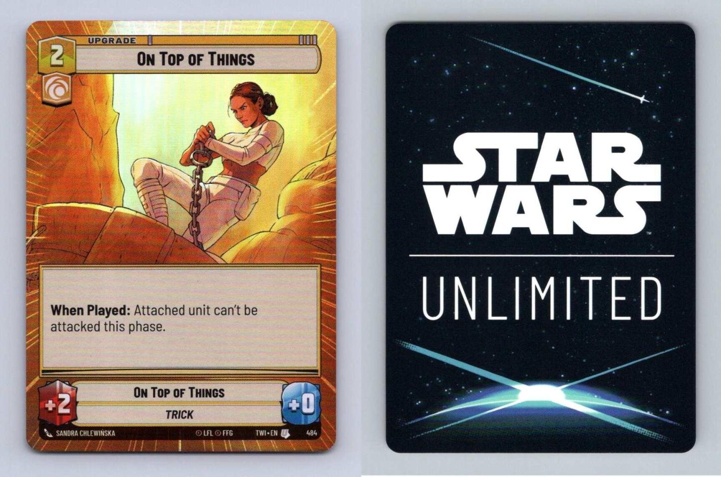 On Top Of Things #484 Star Wars Unl Twilight Republic Uncommon Foil Hyperspace-Breakoutcards