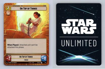 On Top Of Things #484 Star Wars Unl Twilight Republic Uncommon Foil Hyperspace-Breakoutcards