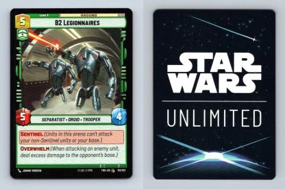 B2 Legionnaires #113 Star Wars Unlimited Twilight Of The Republic Common TCG-Breakoutcards