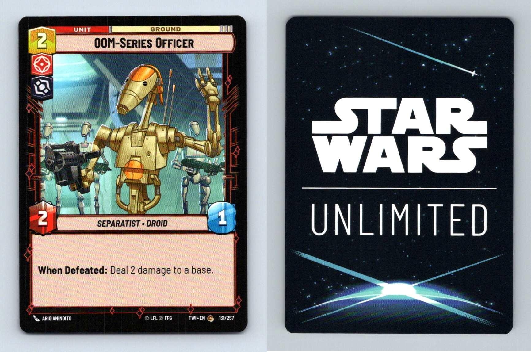 OOM-Series Officer #131 Star Wars Unlimited Twilight Of Republic Common TCG-Breakoutcards