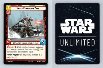 Heavy Persuader Tank #167 Star Wars Unlimited Twilight Of Republic Common TCG-Breakoutcards
